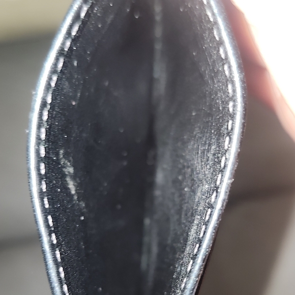 Coach Midnight Leather Card Holder - Picture 9 of 9